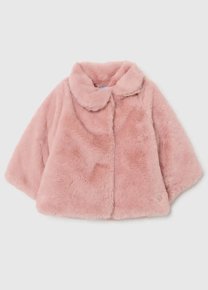 Cappotto Imbottito Rosa Da Neonata Regular Fit, Rosa