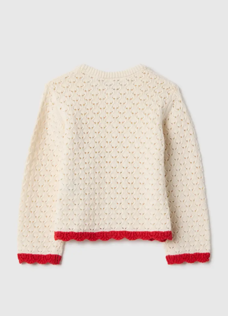 FAGOTTINO Cardigan Bambina Beige 3989712 miniatura 2