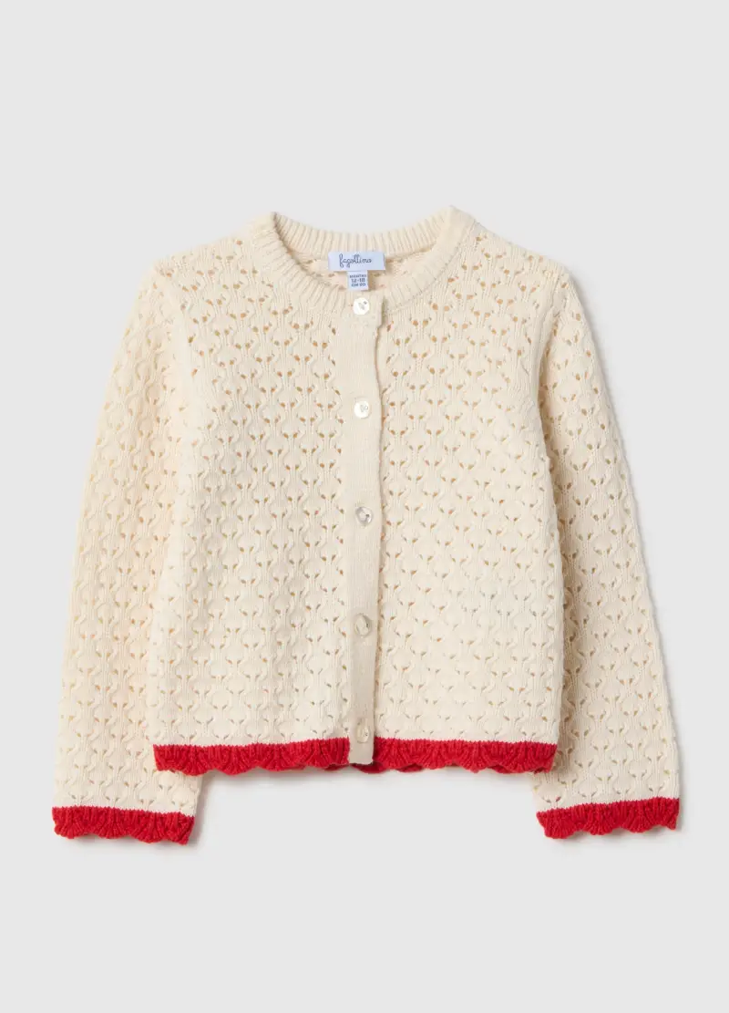 FAGOTTINO Cardigan Bambina Multicolore 3989712