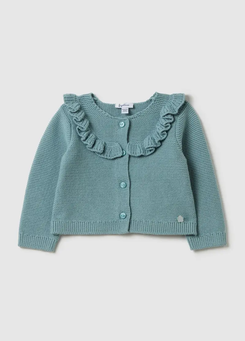 FAGOTTINO Cardigan Bambina Azzurro 1526469