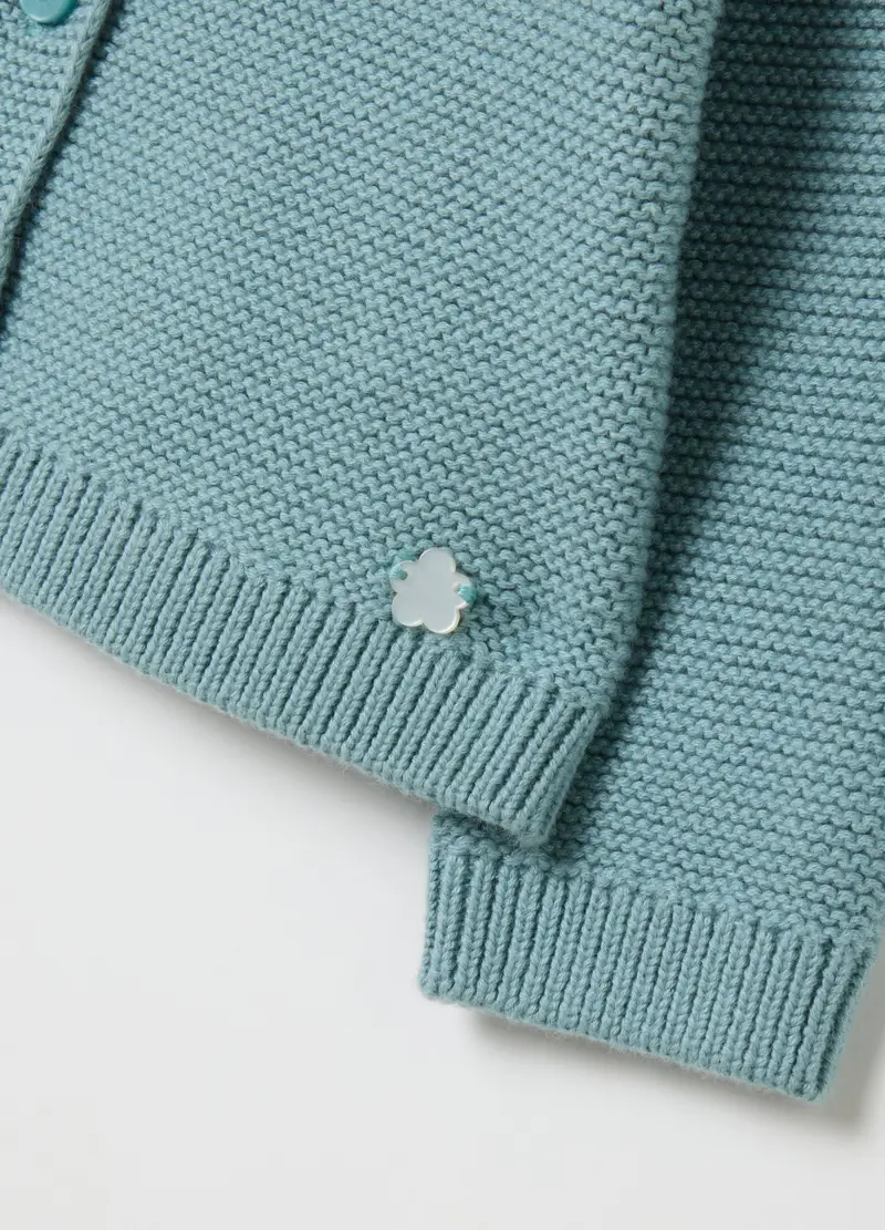 FAGOTTINO Cardigan Bambina Azzurro 1526469 miniatura 3