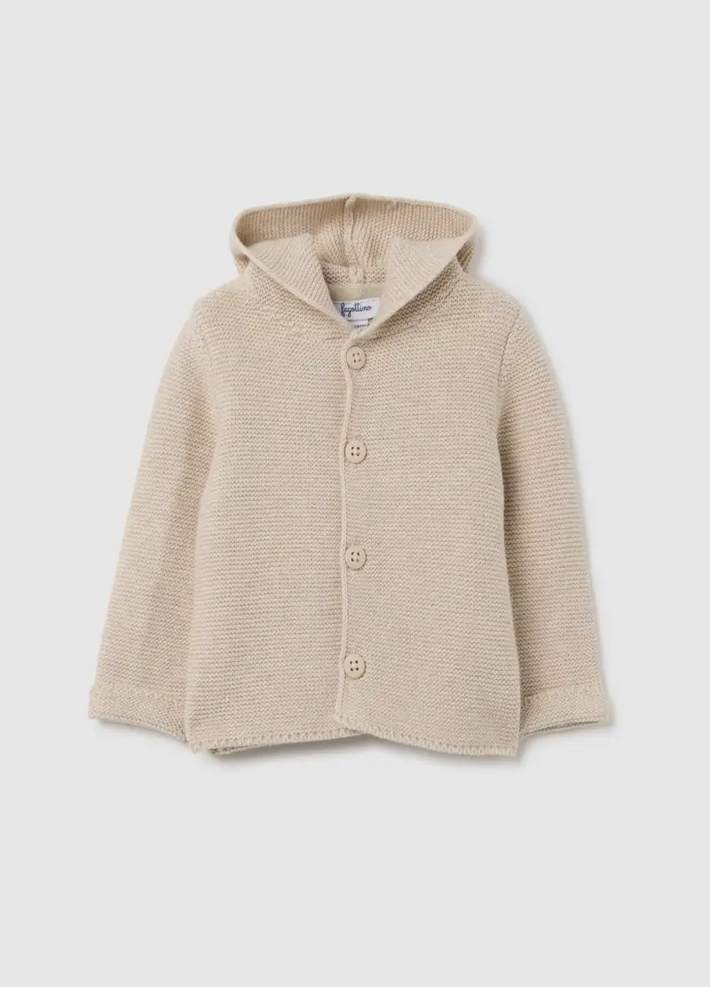 FAGOTTINO Cardigan Neonato Beige 1526351