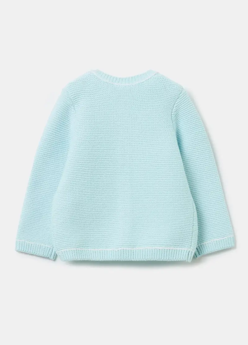 FAGOTTINO Cardigan Neonato Azzurro 3922698 miniatura 2