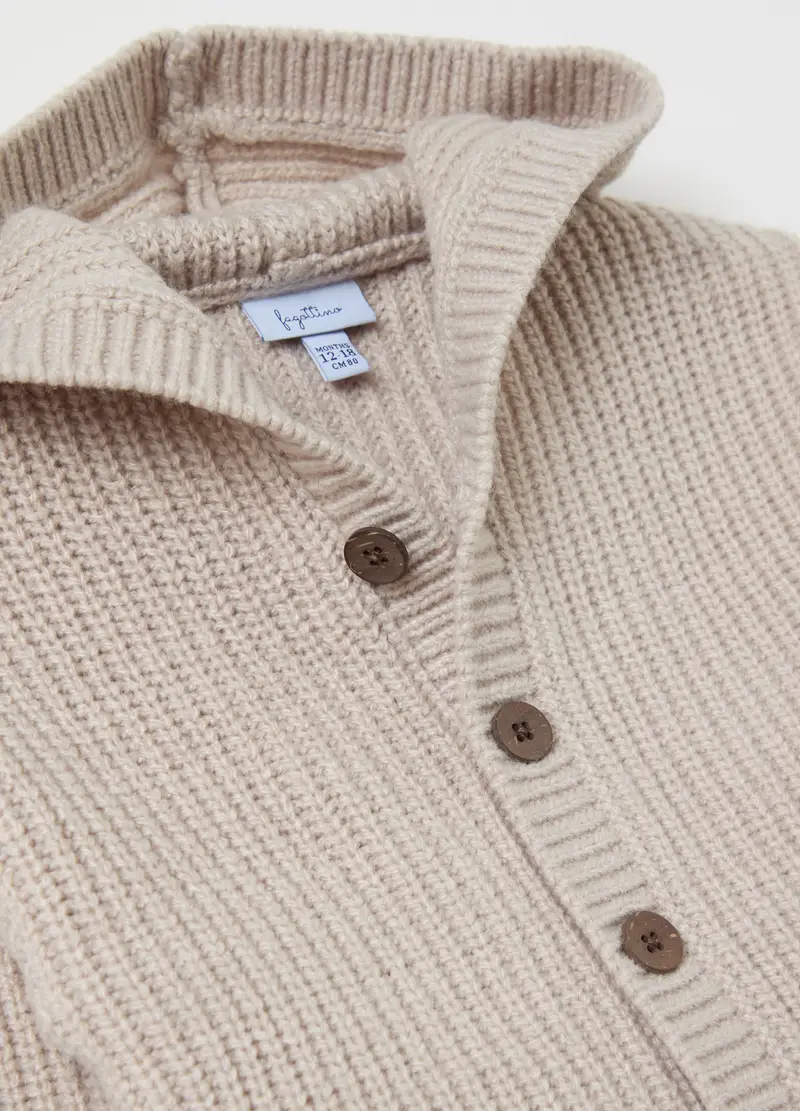 FAGOTTINO Cardigan Bambino Beige 3488464 miniatura 3