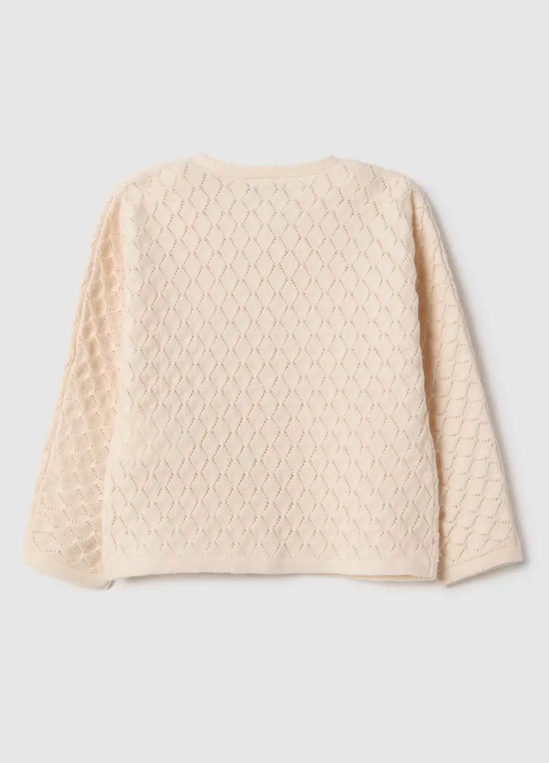 FAGOTTINO Cardigan Bambina Beige 4329640 miniatura 2