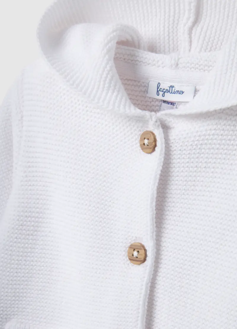 FAGOTTINO Cardigan Bianco 4154188 miniatura 3