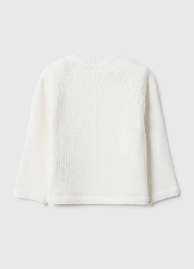 FAGOTTINO Cardigan Bianco 4068619 miniatura 2