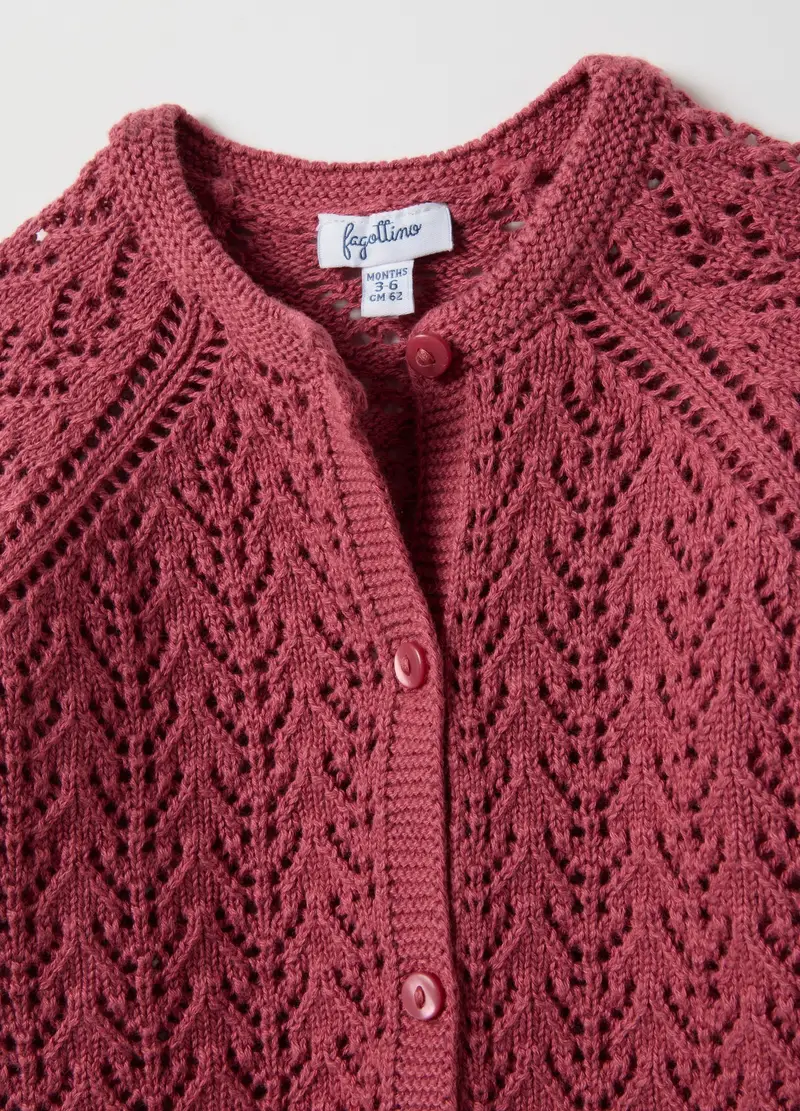 FAGOTTINO Cardigan Rosa 4083181 miniatura 3