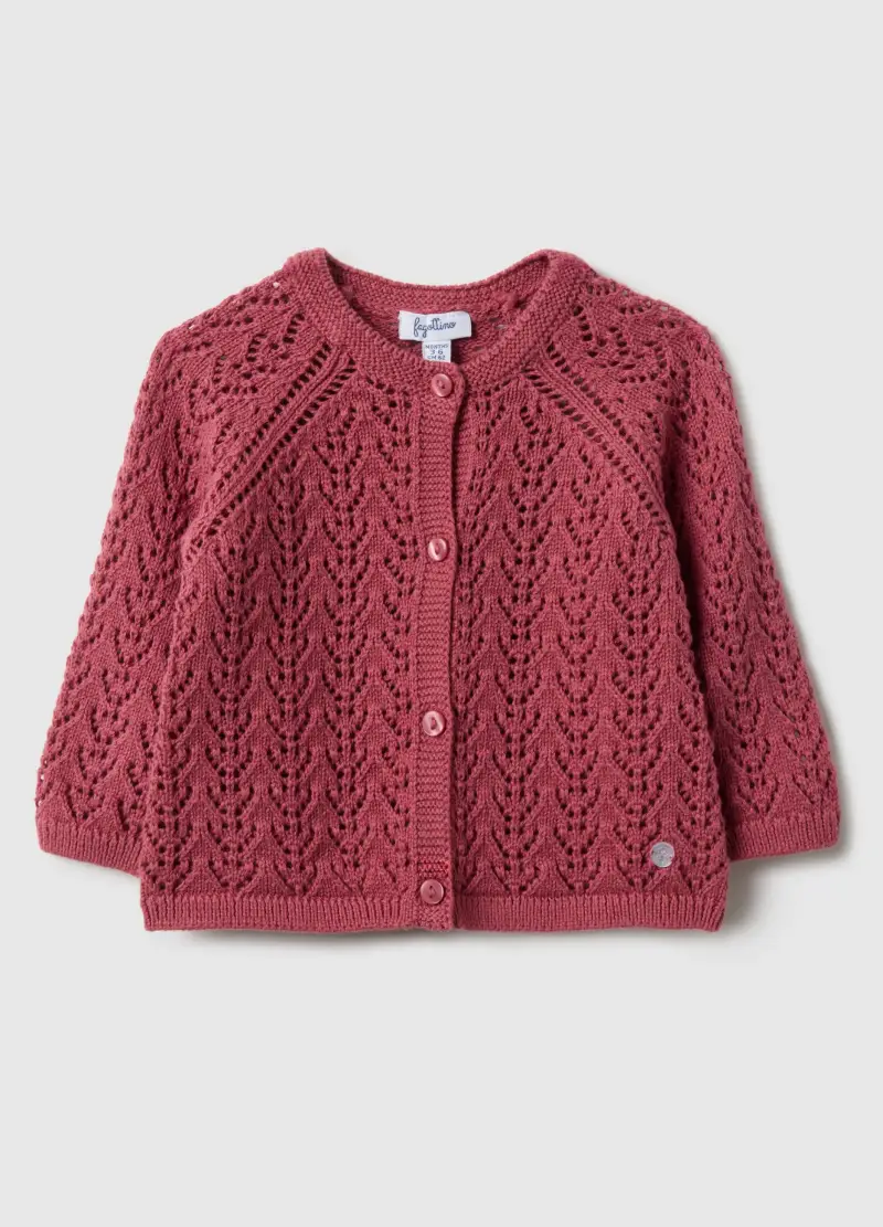FAGOTTINO Cardigan Rosa 4083181