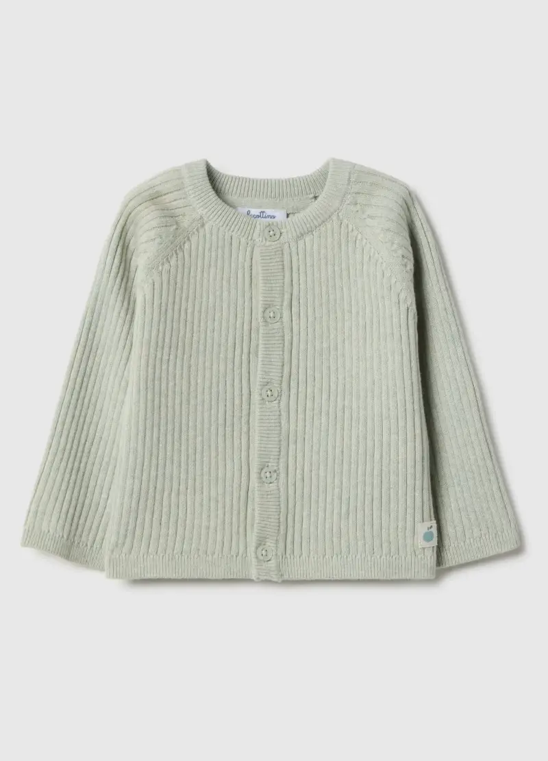 FAGOTTINO Cardigan Neonato Verde 4154189