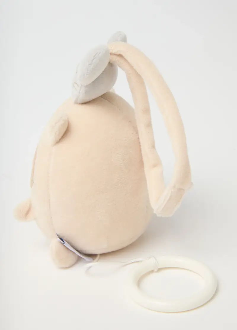 Carillon Beige In Velour, Unisex, Beige miniatura 3