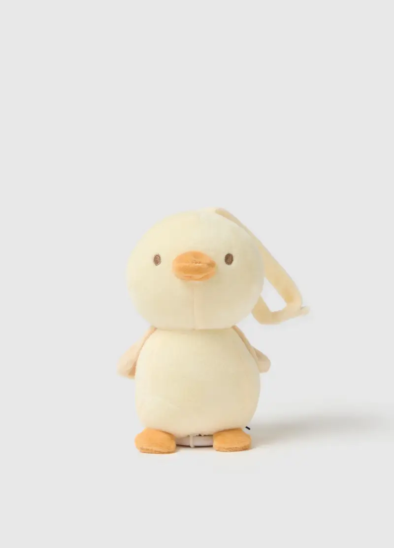 Carillon Beige Per Neonati In Velour, Unisex, Beige