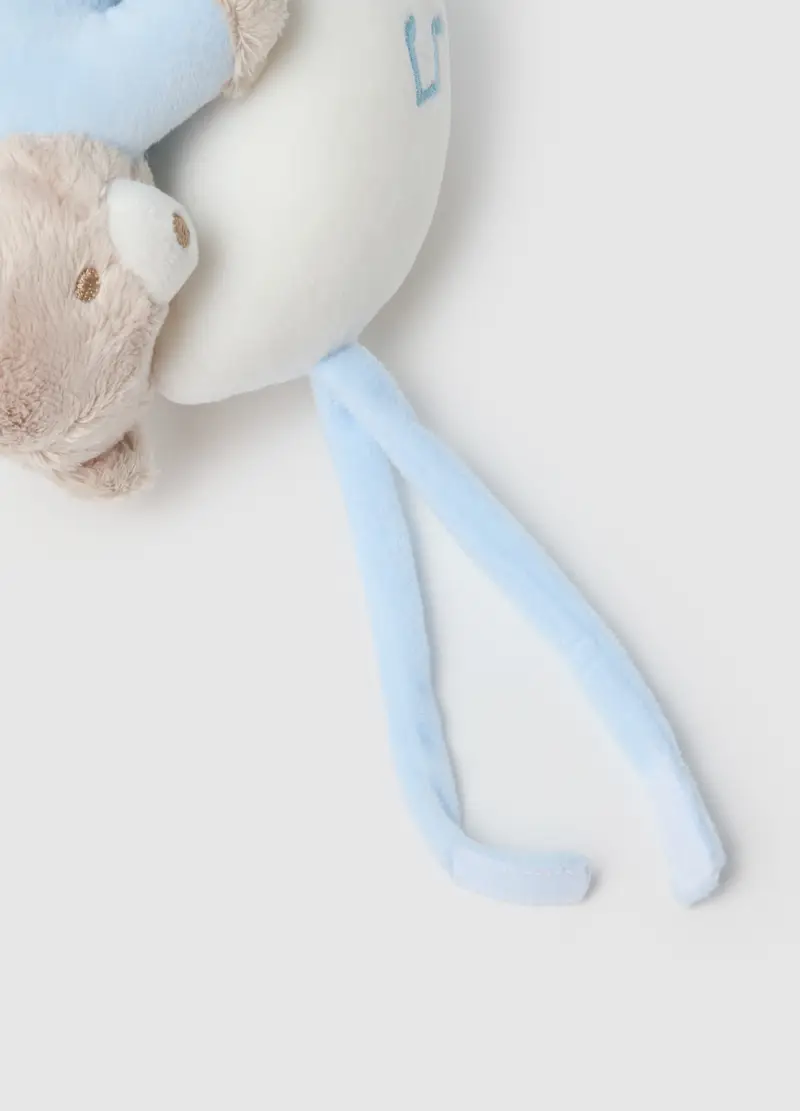 Carillon Da Neonato In Velour Multicolor A Forma Di Orsetto, Multicolor miniatura 3