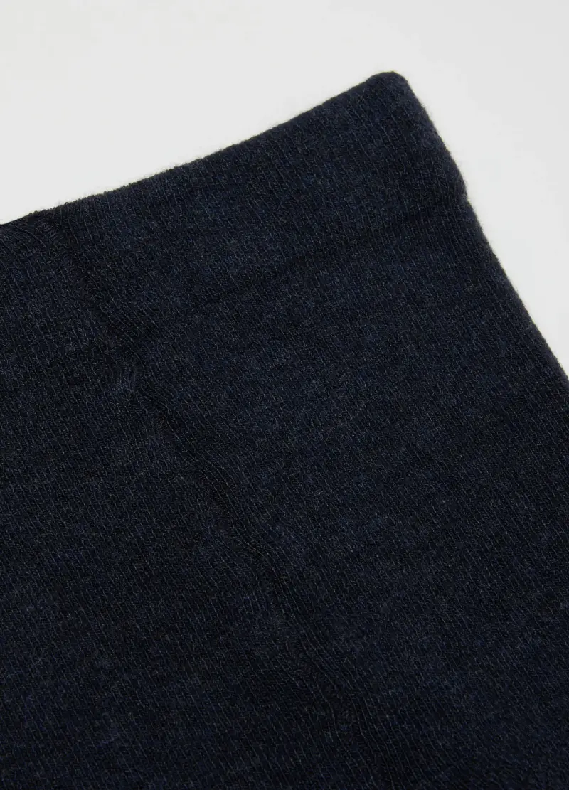 Collant Blu In Tessuto Elasticizzato, Bambina, Nero miniatura 3