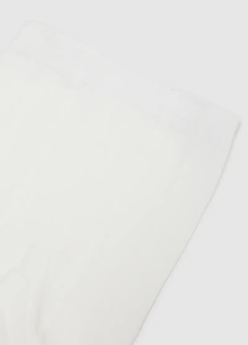 Collant Da Neonata In Cotone Bianchi Elasticizzati, Bambina, Bianco miniatura 3