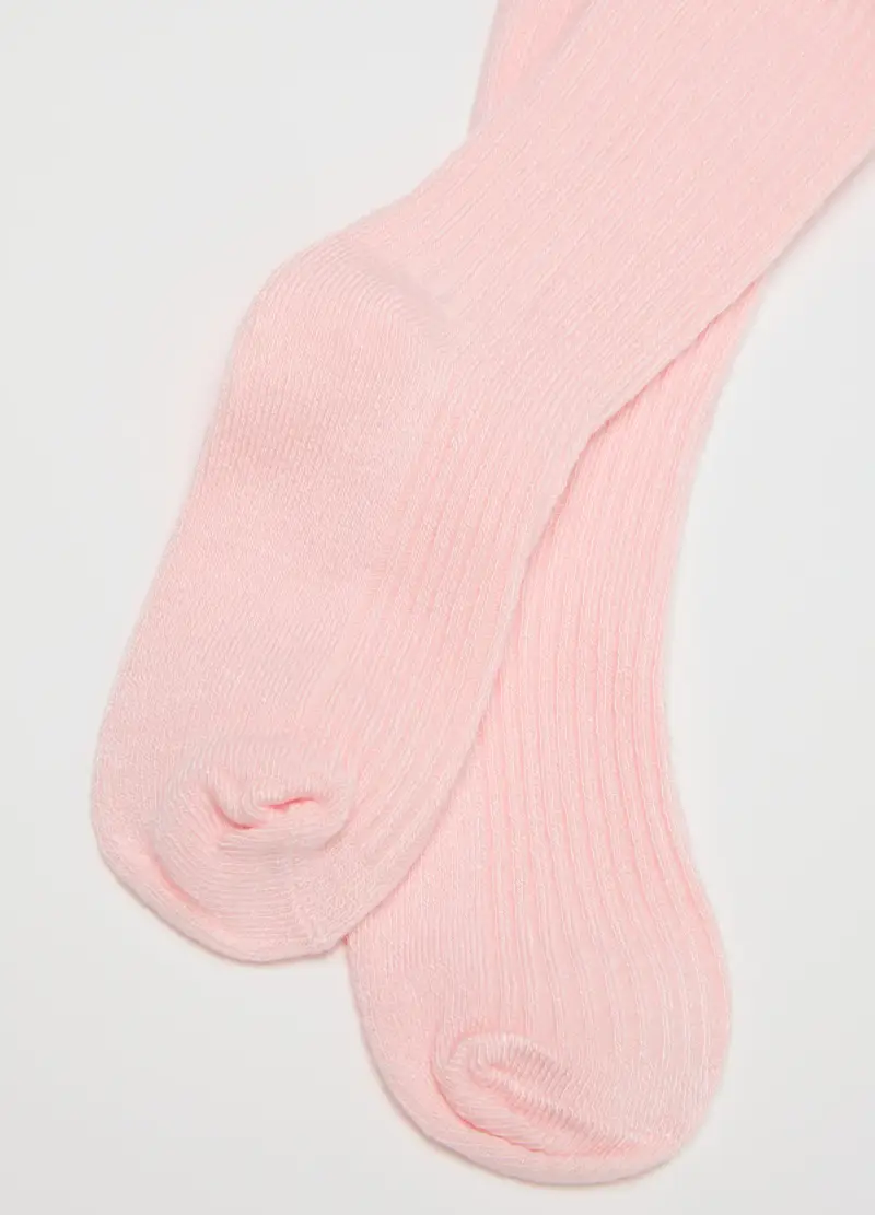 Collant Rosa Elasticizzati, Bambina, Rosa miniatura 2