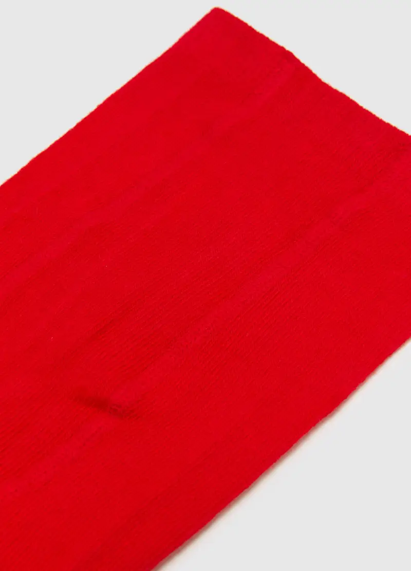 Collant Rossi Da Neonata In Cotone Elasticizzato, Bambina, Rosso miniatura 3