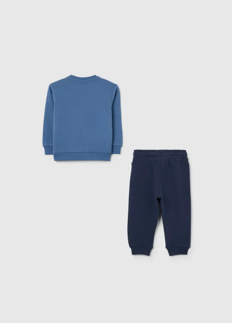 Completo Blu Felpa E Joggers, Bambino, Blu miniatura 2