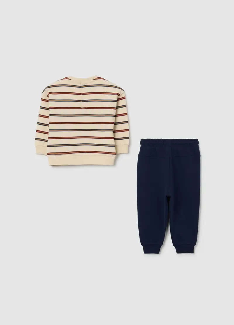 Completo Da Bambino In Puro Cotone Multicolor Regular Fit, Multicolor miniatura 2