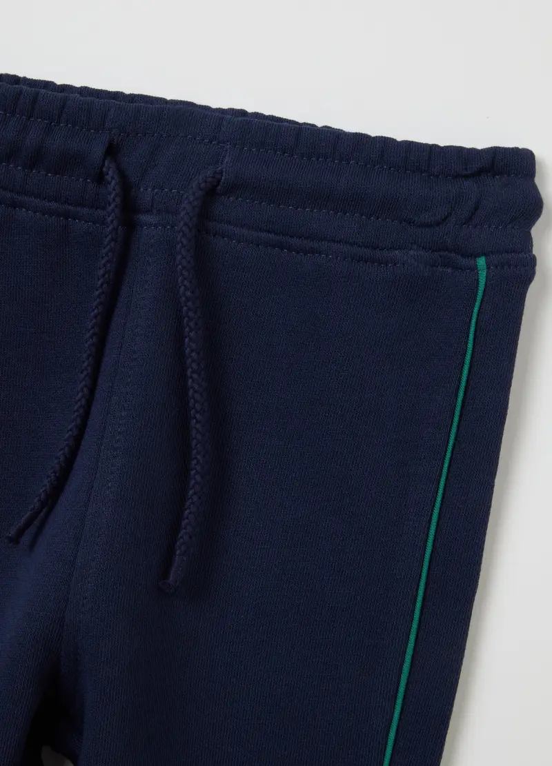 FAGOTTINO, Completo Da Bambino In Puro Cotone Verde Regular Fit, Verde, Taglia: 9-12 miniatura 3