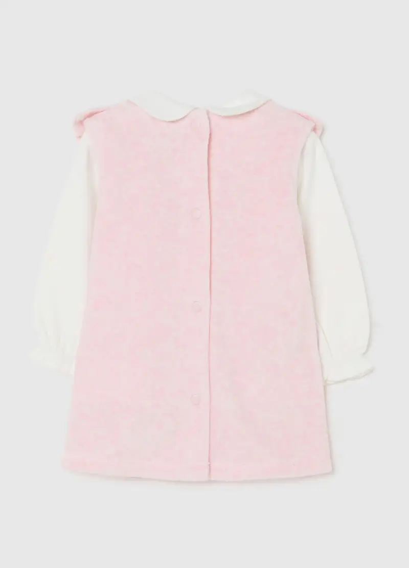 Completo Da Neonata In Misto Cotone Multicolor, Multicolor miniatura 2