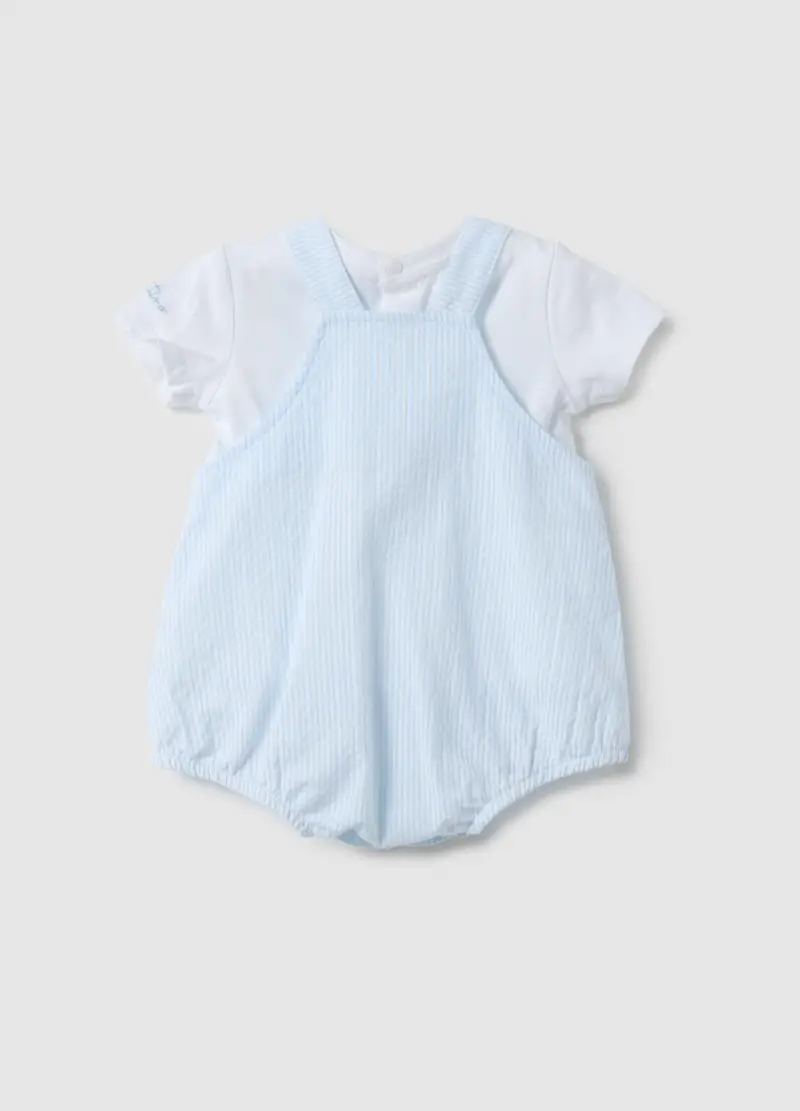 Completo Da Neonato In Puro Cotone Multicolor, Multicolor miniatura 2