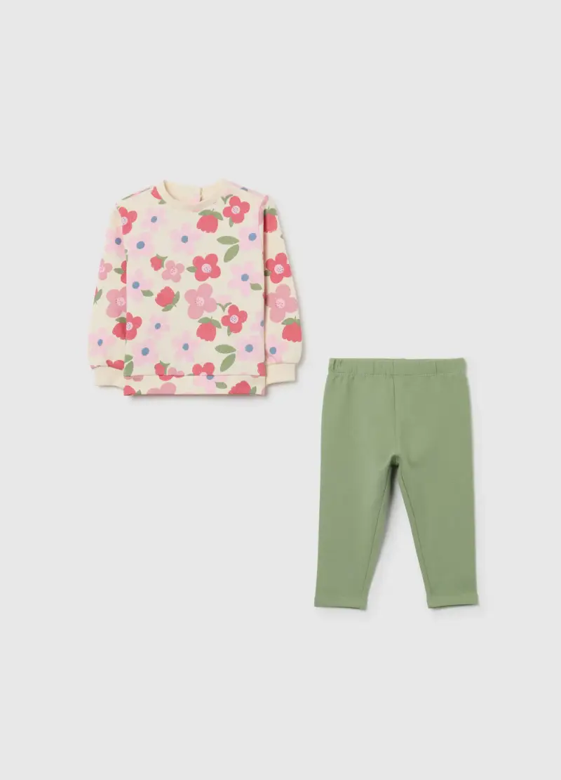 FAGOTTINO Leggings Bambina Verde 3048120