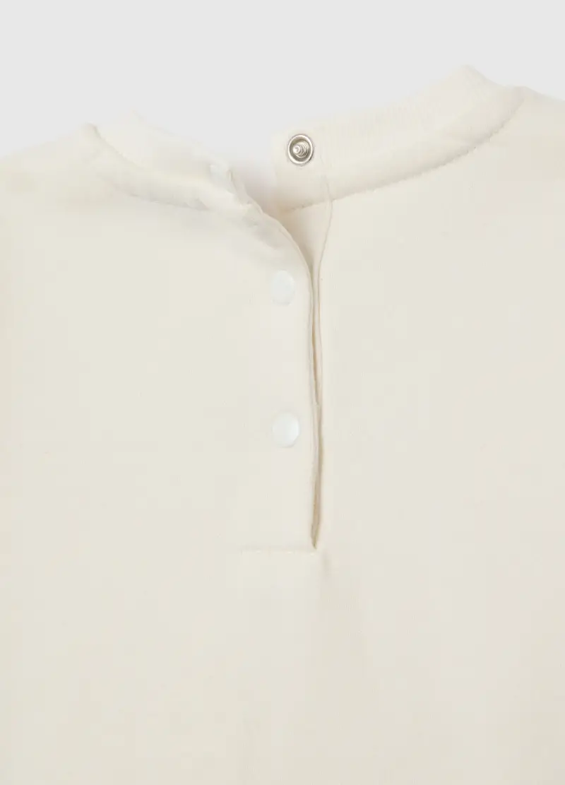 Completo Felpa Pantaloni Da Bimba In Puro Cotone Multicolor, Bambina, Multicolor miniatura 3