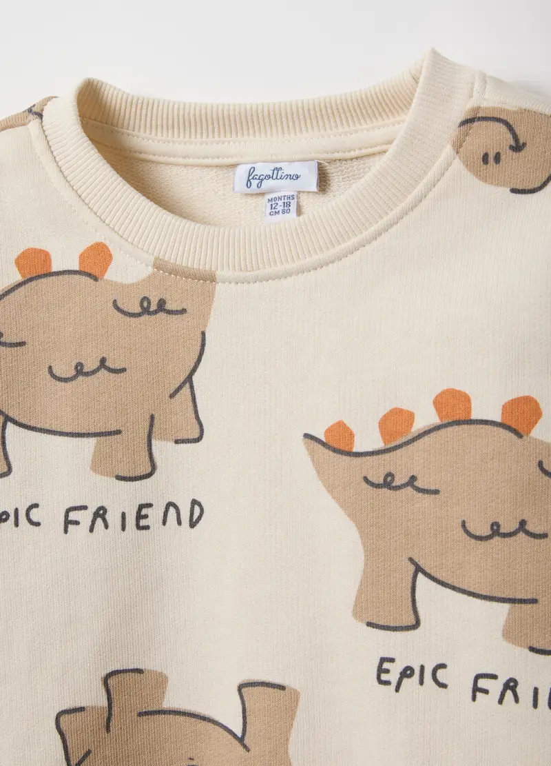 Completo In Puro Cotone Multicolor Regular Fit Per Bimbo, Bambino, Multicolor miniatura 3