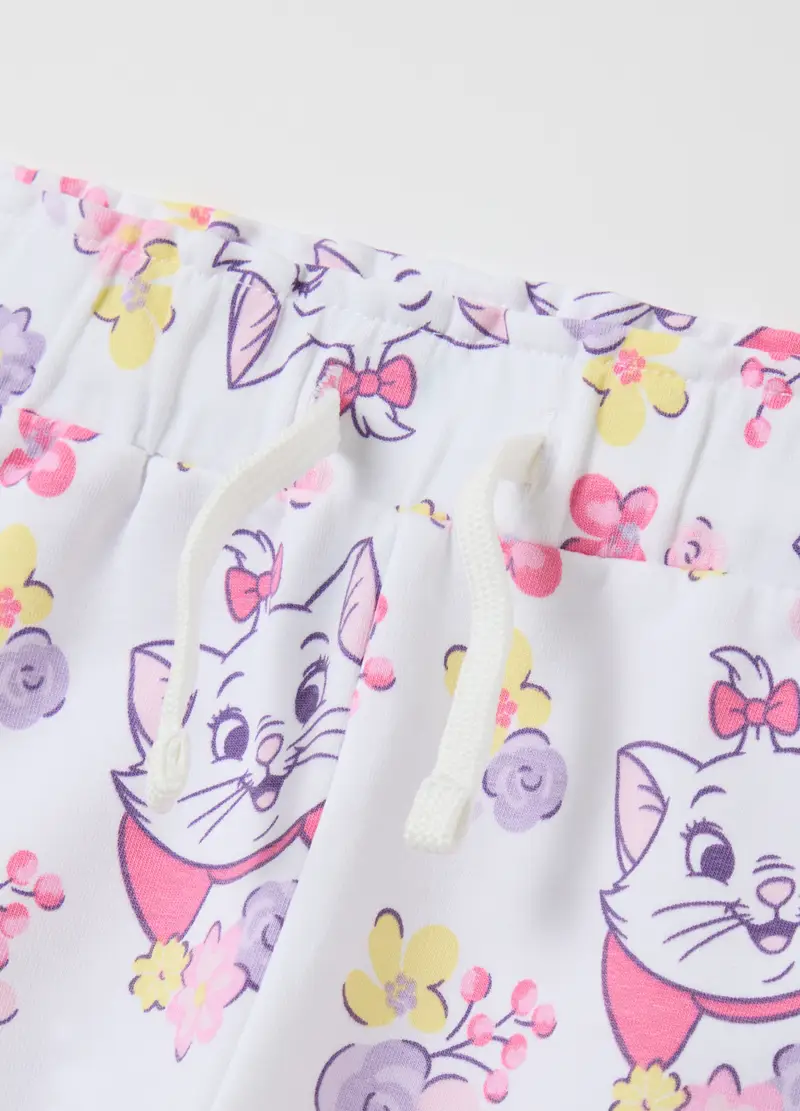 Completo Jogging Da Bambina In Cotone Elasticizzato Rosa Regular Fit, Rosa miniatura 3