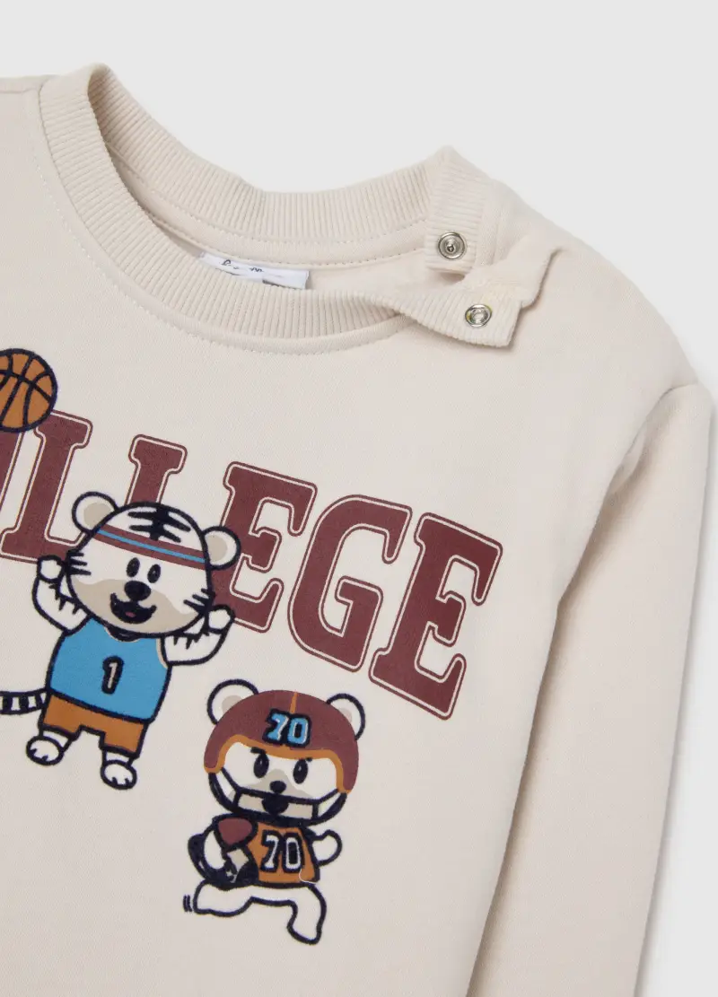 Completo Jogging Multicolor Per Bambino, Nero miniatura 3