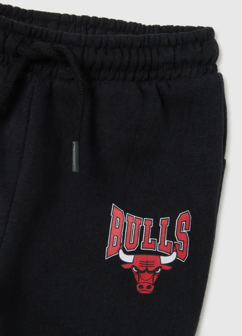 Completo Multicolor Felpa E Pantalone Chicago Bulls Da Bimbo In Misto Cotone, Bambino, Multicolor miniatura 3