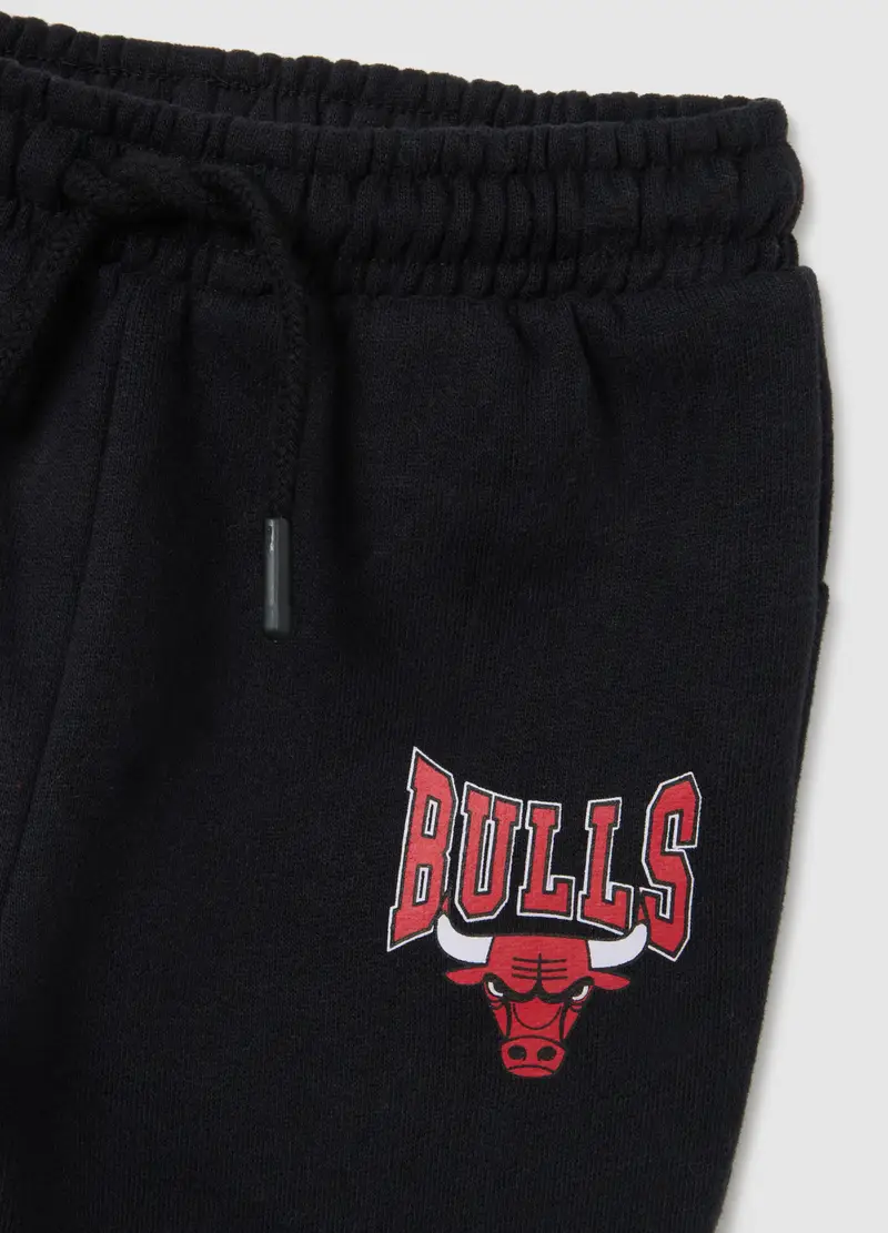 Completo Multicolor Felpa E Pantalone Chicago Bulls Da Bimbo In Misto Cotone, Bambino, Multicolor miniatura 3