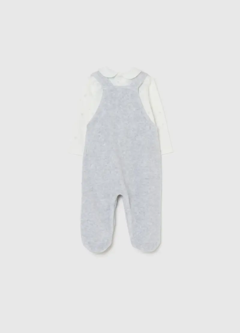 FAGOTTINO T-shirt Neonato Grigio 3509813 miniatura 2