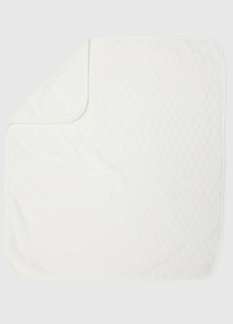 Copertina Bianca Regular Fit Per Culla, Neonato, Bianco miniatura 2