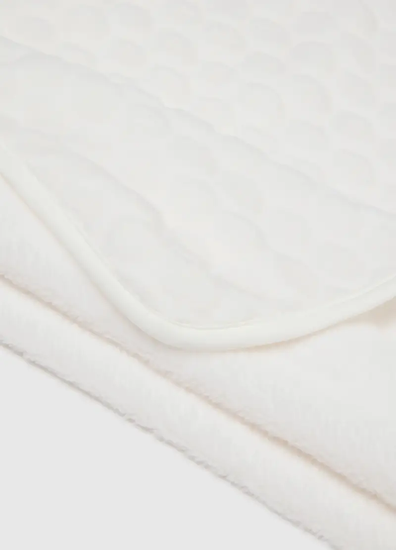 Copertina Bianca Regular Fit Per Culla, Neonato, Bianco miniatura 3