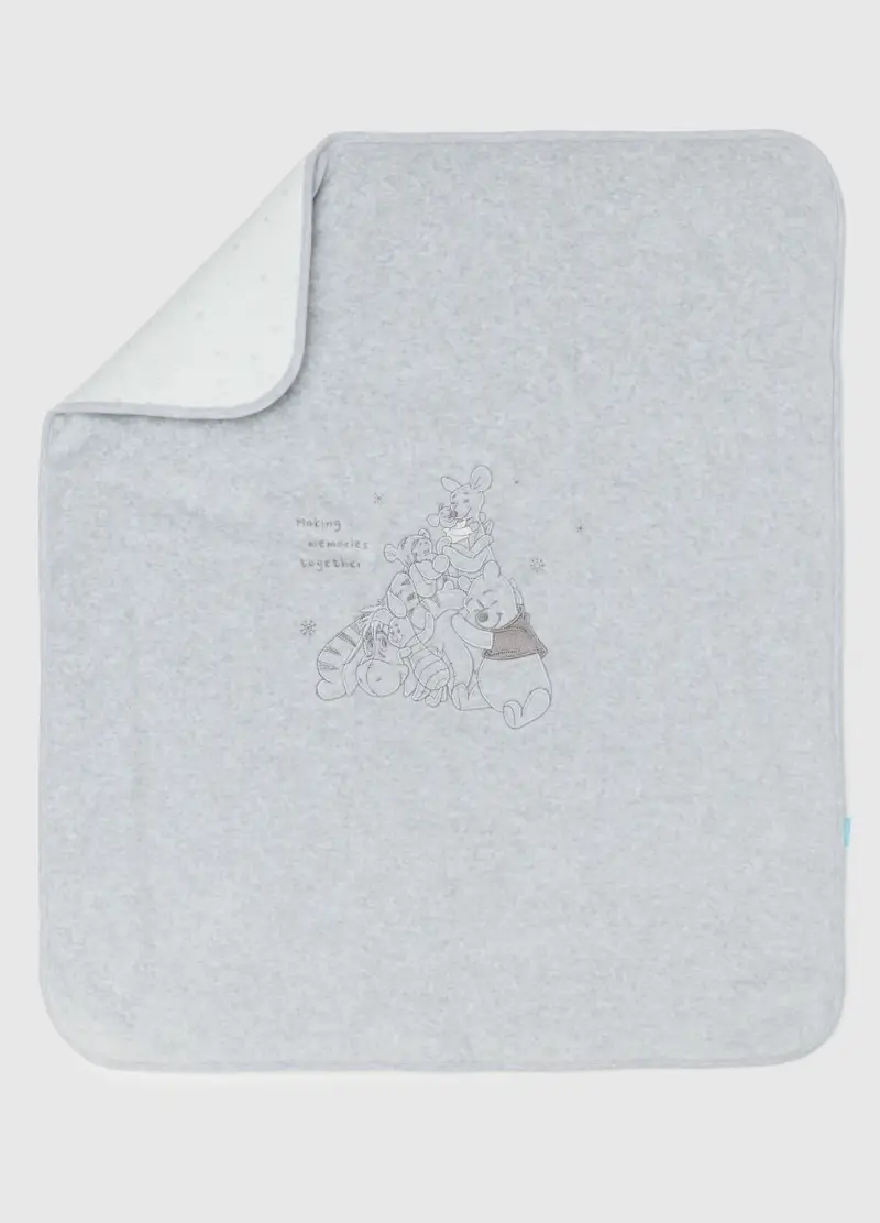 Copertina Per Neonati In Misto Cotone Velour Multicolor, Unisex, Multicolor