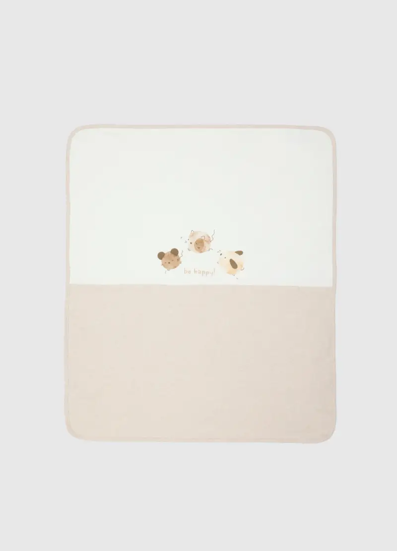 Copertina Per Neonati In Puro Cotone Multicolor, Unisex, Multicolor miniatura 2