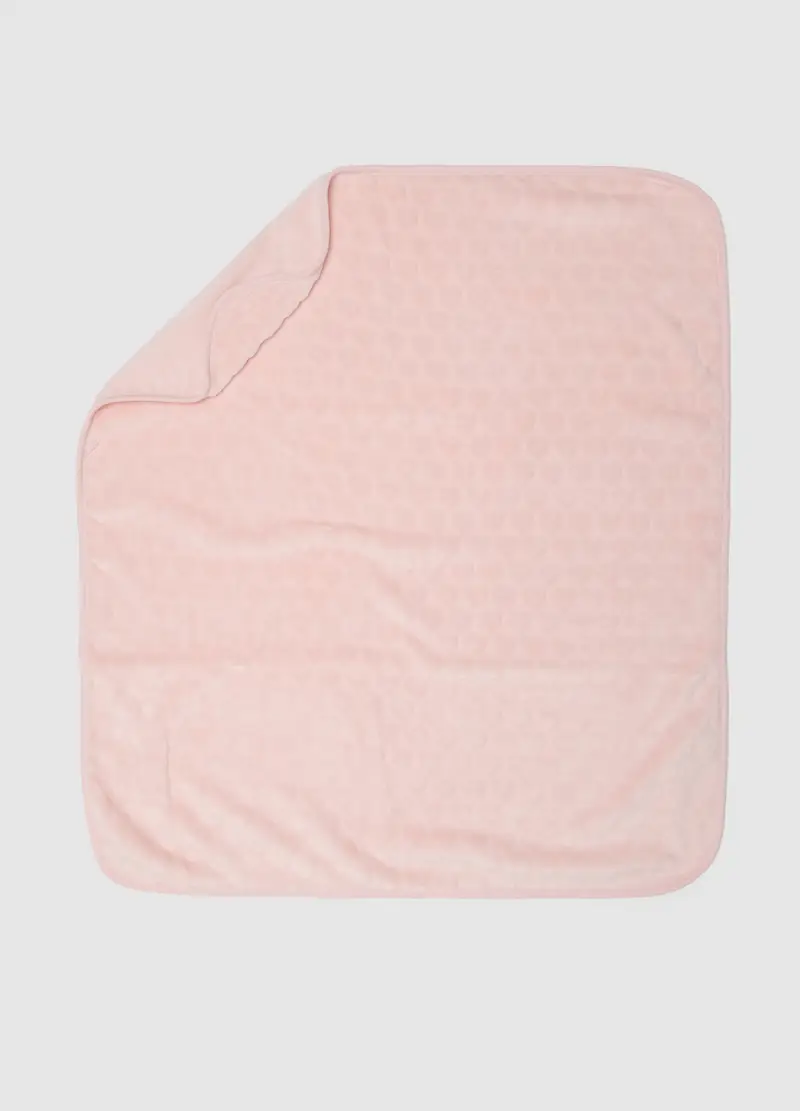 Copertina Rosa In Pelliccia Sintetica, Neonata, Rosa