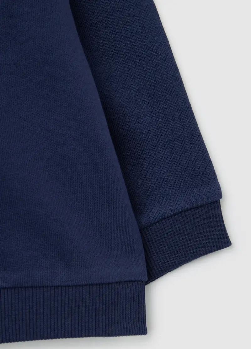 FAGOTTINO, Felpa Da Neonata In Puro Cotone Blu Regular Fit, Bambina, Blu, Taglia: 9-12 miniatura 2