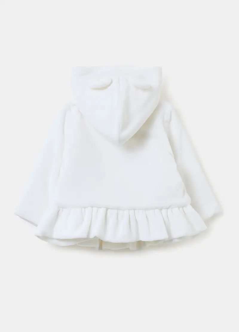 Giacca Con Cappuccio Winnie The Pooh, Neonata, Bianco miniatura 2