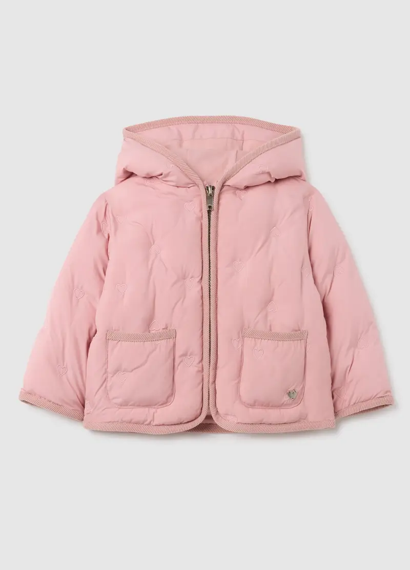 FAGOTTINO, Giacca Da Bambina In Rosa Regular Fit Con Cappuccio, Rosa, Taglia: 12-18