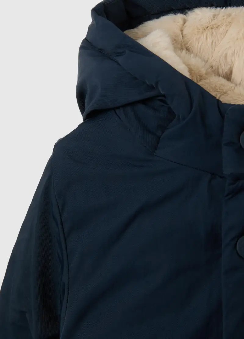 Giacca Da Bambino Blu Regular Fit, Blu miniatura 3