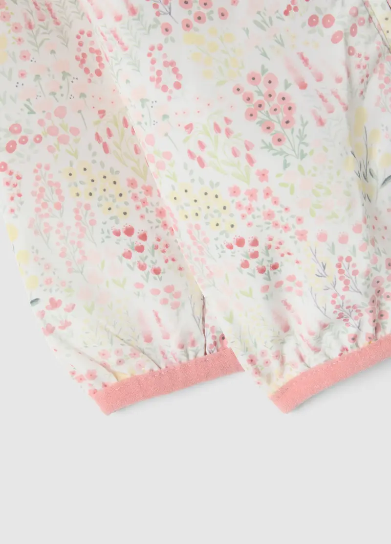 Giacca In Tessuto Multicolor Regular Fit Con Cappuccio Per Bimba, Neonata, Multicolor miniatura 3