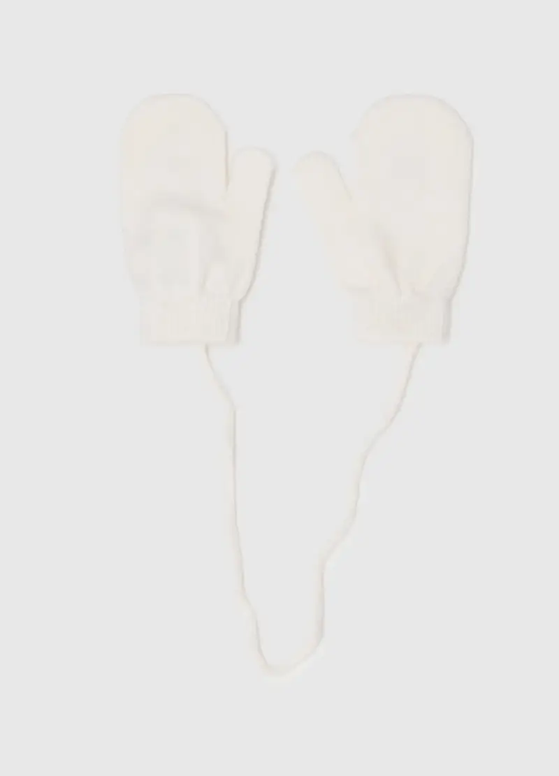 FAGOTTINO Guanti Bambina Bianco 3005158 miniatura 2