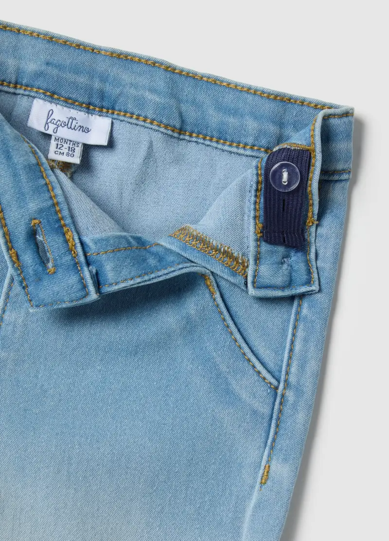 FAGOTTINO Jeggings Bambina Denim 4122957 miniatura 3