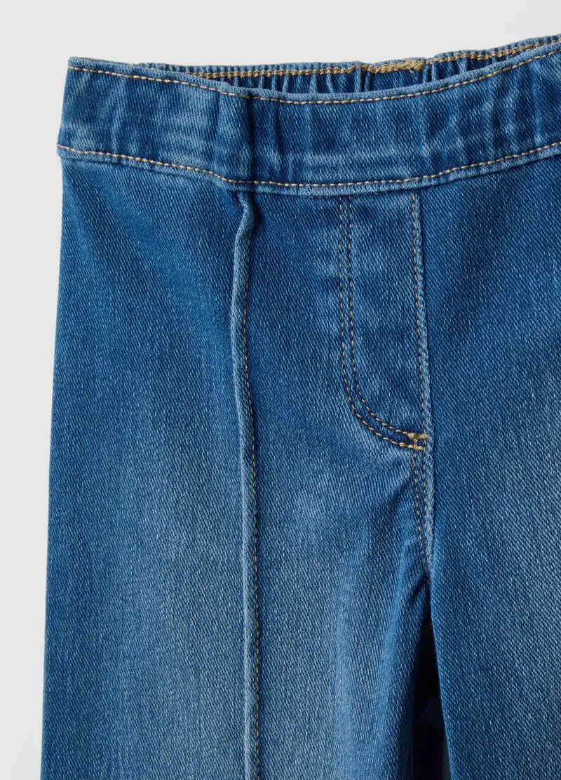 FAGOTTINO Jeggings Bambina Blu 4153983 miniatura 3