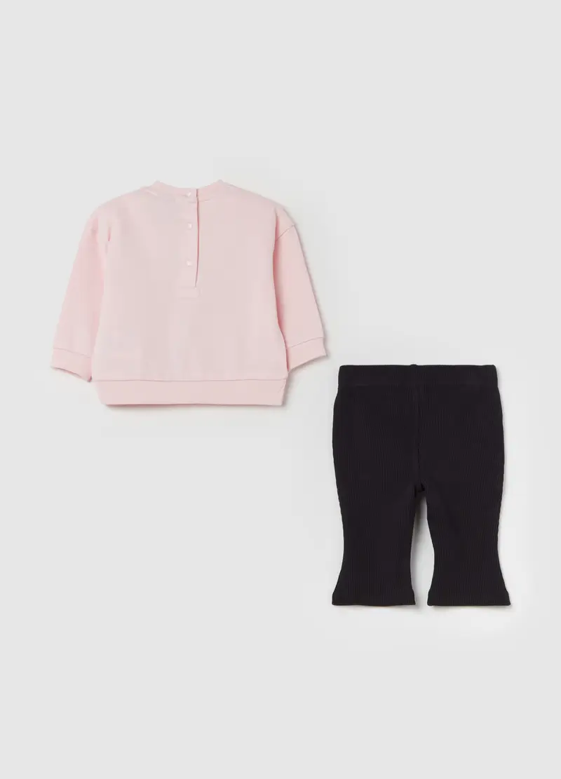 Jogging Set Con Stampa La Carica Dei 101, Neonata, Multicolor miniatura 2