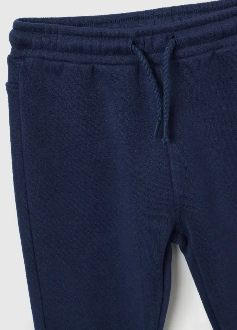 Jogging Set Da Bambino In Misto Cotone Grigio E Blu Di Cars, Multicolor miniatura 3