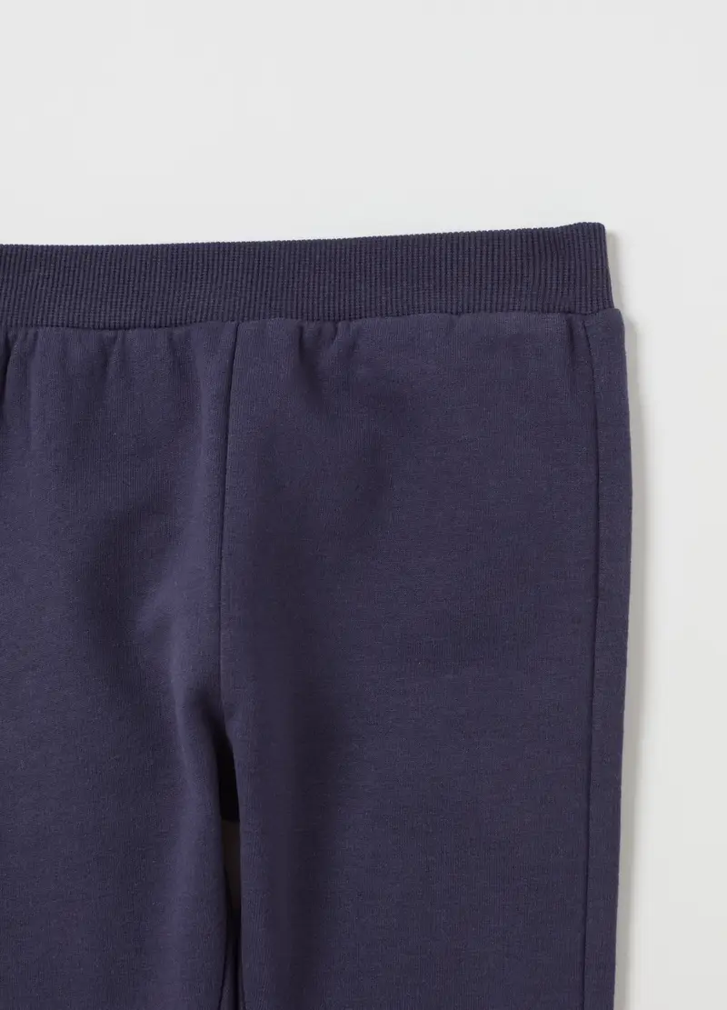 Jogging Set In Cotone Bio Stampa Topolino, Neonato, Multicolor miniatura 3